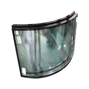 Customized Size Hollow Tempered Curved Glass