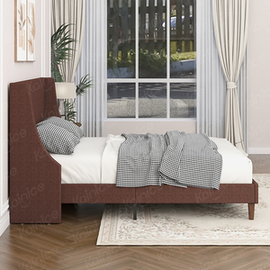 Kainice telaio <span class=keywords><strong>letto</strong></span> singolo o <span class=keywords><strong>matrimoniale</strong></span> personalizzato con moderna <span class=keywords><strong>testiera</strong></span> <span class=keywords><strong>in</strong></span> <span class=keywords><strong>tessuto</strong></span> grigio disegni <span class=keywords><strong>letto</strong></span> <span class=keywords><strong>in</strong></span> legno <span class=keywords><strong>per</strong></span> letti da camera da <span class=keywords><strong>letto</strong></span> con fondine - Product Image 2