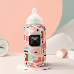 Custom Logo Usb Charging Portable Baby Bottle Warmer Bag