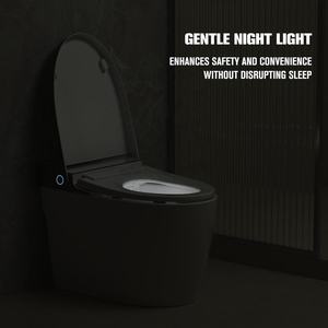 Inodoro Inteligente MUBI de Cerámica con Sifón en S Alargado, Asiento con Calefacción, Bidé Automático Montado en el Suelo, Sanitario - Product Image 2