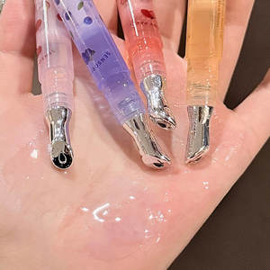 Nouvelle Huile Essentielle pour les Lèvres Fruitée, Hydratante, Non <span class=keywords><strong>Grasse</strong></span>, Anti-Gerçures, Atténue les Rides des Lèvres - Product Image 3