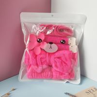 Lot de bandeaux moelleux avec nœuds, pinces à cheveux fleuries, bigoudis et élastiques pour coiffures quotidiennes et maquillage