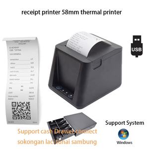 Meilleur <span class=keywords><strong>prix</strong></span> CREATE Imprimante de reçus de point de vente de bureau USB pour imprimante thermique de reçus 58 mm portable Android en stock - Product Image 2