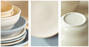 Juego de Vajilla de Cerámica Mate en Colores Pastel Morandi, Juego de Platos y Tazones de Porcelana con Plato Ovalado <span class=keywords><strong>para</strong></span> Hogar, Hotel, Restaurante - Product Image 5