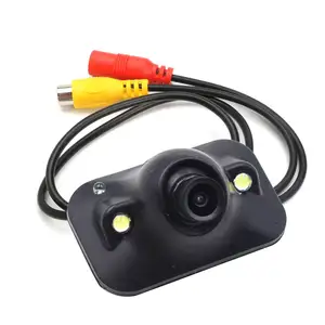 iPoster 360 degree Rotate CCD IR Backup Camera Front /Side /Rear View Waterproof Night Vision Wired camera for universal car