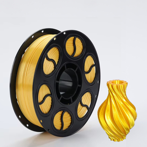 Filamento PLA para Impresora 3D, Color Dorado Seda, Filamento de Plástico para Impresión 3D, Consumibles para Impresión 3D FDM, Material sin Burbujas - Product Image 1