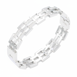 Braccialetti eleganti con cerniera in acciaio inossidabile - Product Image 4