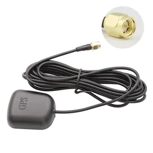 CE ROHS Mini 1575.42Mhz 28dbi Active External Car GPS Antenna With SMA Or Fakra Connector Price