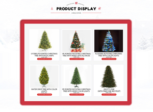 Albero di Natale Bianco Artificiale Ignifugo di Lusso con Piume Morbide, Vendita all'Ingrosso Direttamente dalla Super Fabbrica OEM con Etichetta Privata - Product Image 4