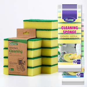 Umweltfreundliche, Kratzfreie Geschirrschwämme zum Reinigen, Scheuerschwamm, Küchenschwämme für Geschirr, Pfannen, Topfschwämme - Product Image 1