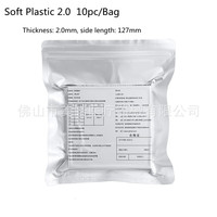 Feuilles de thermoformage pour laboratoire dentaire, gouttières orthodontiques, souples et rigides, 1,0/1,5/2,0 mm, 10/15/20 pièces, matériau de thermoformage