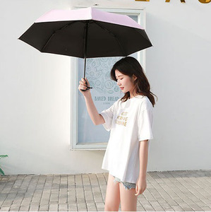 Ô dù gấp chống nắng, chống mưa, chất liệu vinyl, thiết kế hiện đại, in logo, bán buôn. - Product Image 3