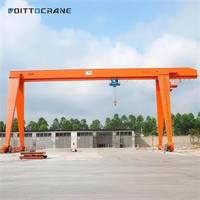Grue portique monopoutre MH pour rail extérieur, 20, 25, 30, 32 tonnes – Fournisseur