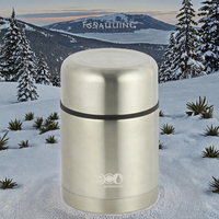Termo de Acero Inoxidable de Doble Pared GF006, Directo de Fábrica, Libre de BPA, 18/8 304, para Almacenamiento de Alimentos, para Camping, Sopa, Lonchera