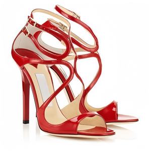 Top Quality Custom Womens <b>High</b> <b>Heels</b> Stylish Lace Up <b>Sexy</b> <b>High</b> Heeled Sandals Summer Outdoor Open Toe <b>High</b> <b>Heels</b> - Product Image 3