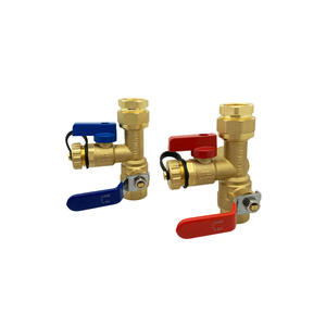 Kit Valvola <span class=keywords><strong>per</strong></span> <span class=keywords><strong>Scaldabagno</strong></span> Istantaneo 3/4 IPS Personalizzato - Ottone con Valvola di Sicurezza - Product Image 2