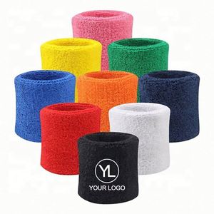 Muñequera Deportiva de Tela de Algodón con Logotipo Personalizado, Muñequera para Tenis, para Eventos al Aire Libre - Product Image 1