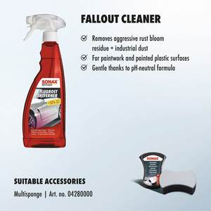 Nettoyant antirouille Falloutcl de qualité supérieure, 750 ml, élimination efficace des taches de rouille pour pièces de voiture et outils - Product Image 2