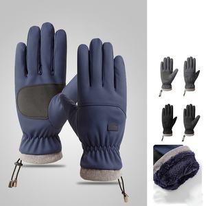 Vente flash - Gants de ski imperméables pour <span class=keywords><strong>homme</strong></span> en polyester avec écran tactile pour l'hiver, taille unique - Product Image 2