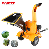 Benzine 15 Pk Motor Hout Shredder Schijf Sterke Bosbouw Crusher Hout Versnipperaar
