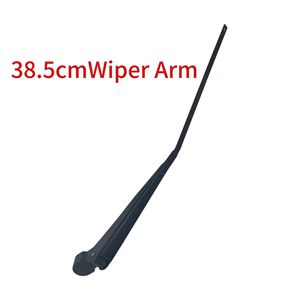 DeerxuaN - Escobilla Limpiaparabrisas de Goma y Metal Negra para Triciclo Eléctrico Tuk Tuk de Tres Ruedas, Duradera, Nueva Llegada - Product Image 4