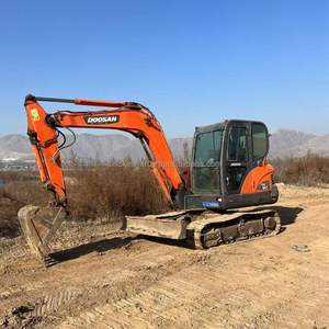 รถขุดขนาดเล็ก Doosan DX75/DX55/DX60/DX80 มือสอง ปี 2020 รุ่น 6 ตัน พร้อมมอเตอร์ แบริ่ง เครื่องยนต์ เกียร์ ปั๊ม PLC สภาพดี มีสินค้าในสต็อก - Product Image 2