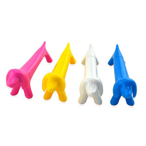 Bolígrafo de Plástico con Forma de Perrito Salchicha 3D, Creativo y Bonito, con Logotipo Personalizado, Pequeño Regalo para Niños - Product Image 4