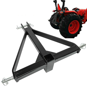 Adaptador de Barra de <span class=keywords><strong>Remolque</strong></span> de 3 Puntos y 2 Receptores, Categoría 1, <span class=keywords><strong>para</strong></span> <span class=keywords><strong>Tractor</strong></span> Kubota, BX, LM25H, WLM, NorTrac - Product Image 3