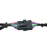 كابل OBD عالمي مع طقم توصيل OBD II T مع 15 قوس تثبيت، طقم توصيل عالمي لكابل OBD T