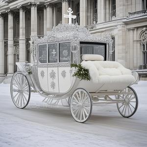 Carruaje de Caballos Eléctrico Silencioso Clásico Personalizable para Paseos Turísticos y Decoración Exterior, Estilo Princesa Real - Product Image 1