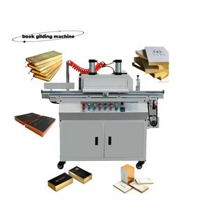Double 100 Machine automatique de polissage et de dorure de bord de livre de haute qualité Machine d'impression de feuille d'or Machine d'estampage à chaud - Product Image 6