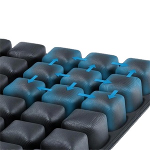 Coussin de voyage pour siège d'avion, coussin de siège d'avion pour longs trajets, coussin de siège de fauteuil roulant gonflable à pression, 49 Airb - Product Image 1