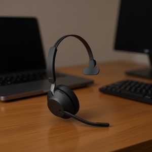 Auriculares Jabra Evolve2 65 Over-Ear, Bluetooth V5.0, Cancelación Activa de Ruido, Sonido Estéreo, para Oficina - Product Image 2