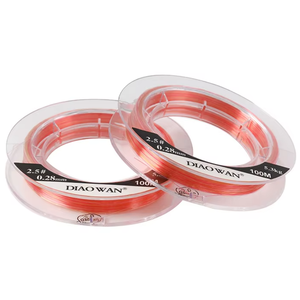 Ligne de pêche en fluorocarbone de haute qualité 100M, ligne de pêche à la mouche monofilament, ligne coulante, règle graduée pour la pêche en rivière et en lac - Product Image 3