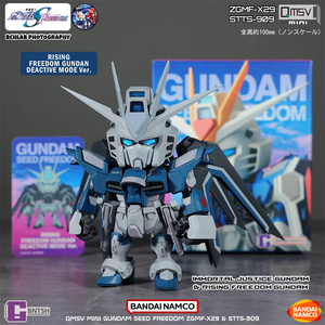 8 ชิ้น/ชุด ของแท้ 100% จาก Bandai โมเดลกันดั้มมินิ Z ซีรีส์ QMSV มินิ Z กันดั้ม Mk II ของเล่นโมเดลแบบกล่องสุ่ม ของสะสมสุดฮิต กล่องเซอร์ไพรส์ - Product Image 5