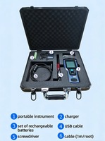Testeur de qualité de l'eau portable multi-paramètres à double capteur PH/Conductivité/Salinité pour étang et laboratoire – Mètre numérique DO/ORP/EC/TDS