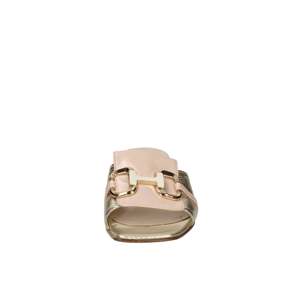 Sandales à talons Repo pour femmes, beige et or, talon de 4 cm, taille 38, sandales tendance - Product Image 3
