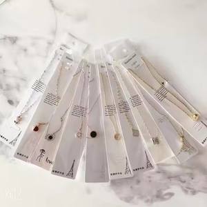 Venta al por mayor de joyería de moda de las mujeres collar de acero inoxidable barato de circón mixto carta collar de animales - Product Image 5