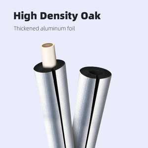 Tự niêm phong lá nhôm cao su bọt cách nhiệt đường ống, nhiệt Acoustic bìa cho lạnh dòng (-40 ° C đến 105 ° C - Product Image 2