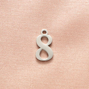 จี้สร้อยคอสแตนเลสสตีลตัว<span class=keywords><strong>เลข</strong></span> 0-9 อุปกรณ์เสริมขายส่ง จี้สร้อยข้อมือ จี้แบบกำหนดเองได้ ของขวัญวันเกิดสำหรับ<span class=keywords><strong>คู่</strong></span>รัก - Product Image 5