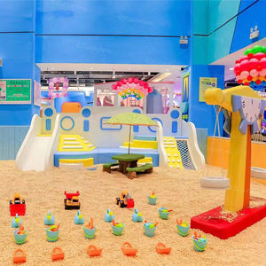 Équipement de terrain de jeu intérieur pour parc d'attractions Ensembles de jeux souples avec bac à sable pour enfants - Product Image 2