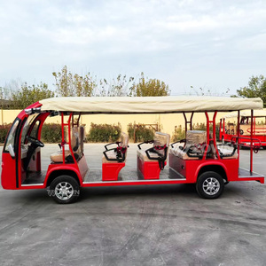 Bus électrique touristique à quatre roues, 14 places, navette touristique pour les visites de villes historiques - Product Image 5
