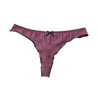 Culottes Tanga CINVIK Personnalisées en Coton Respirant pour Femmes, Modèle Sexy Taille Basse Sans Traces – Nouvelle Tendance en Europe et aux États-Unis
