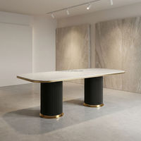 Ensemble complet de meubles de salon et salle à manger de luxe abordable et moderne pour l'Australie : table à manger, tables de buffet, table basse, meuble TV