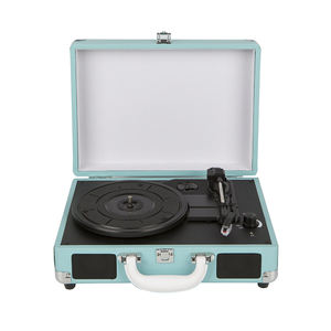 Reproductor de discos y maletas giratorias de vinilo, maletín con USB, gran oferta - Product Image 5