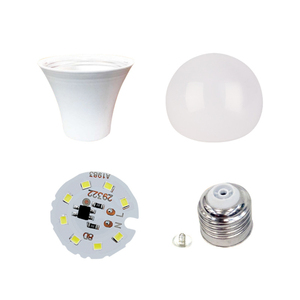 Kit de Bombillas LED A19 E27, Base de Plástico, SMD 2835, 2700K, Blanco Cálido Suave, CA 85-265V, 25000H de Vida Útil, Certificación CE - Product Image 4