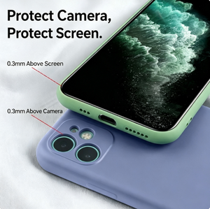 Custodia per telefono in <span class=keywords><strong>silicone</strong></span> liquido per <span class=keywords><strong>Apple</strong></span> 16/15/14 Pro Max, <span class=keywords><strong>iPhone</strong></span> 13/12/<span class=keywords><strong>11</strong></span>, <span class=keywords><strong>cover</strong></span> protettiva anti-caduta in TPU con foro di precisione per X/XR - Product Image 3