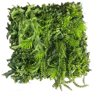 Césped <span class=keywords><strong>Artificial</strong></span> para Pared de 1m x 1m, Seto de Boj <span class=keywords><strong>Artificial</strong></span>, Planta <span class=keywords><strong>Artificial</strong></span> para Pared, Decoración Verde Hiedra - Product Image 1