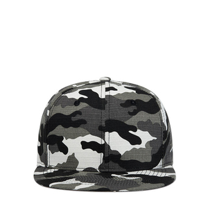 Casquette Snapback Haute Couture Personnalisée avec Logo Brodé 3D en Coton Camouflage Feuille, Unisexe, Printemps/Été, pour Activités de Plein Air - Product Image 2