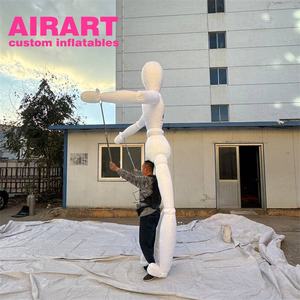 Disfraz de Marioneta Inflable Blanca, Marioneta de Hombre Inflable Española para Actividades y Accesorios - Product Image 2